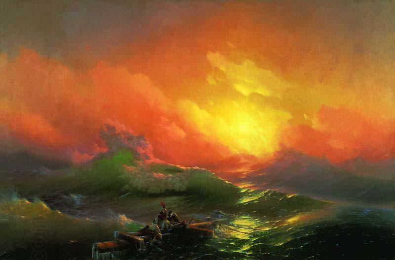 Ivan Aivazovsky The Ninth Wave oil painting picture